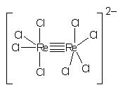 Quadruple bond between Rhenium atoms